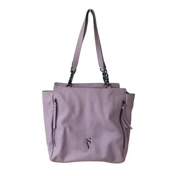 Simply Vera Wang Cara Tote Bag Handbag Purse - Elderberry - Picture 1 of 7